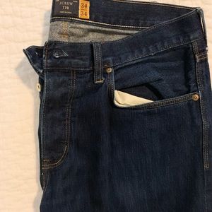 JCrew denim jeans 34x34